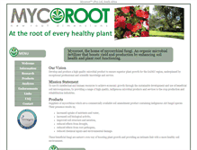 Tablet Screenshot of mycoroot.com